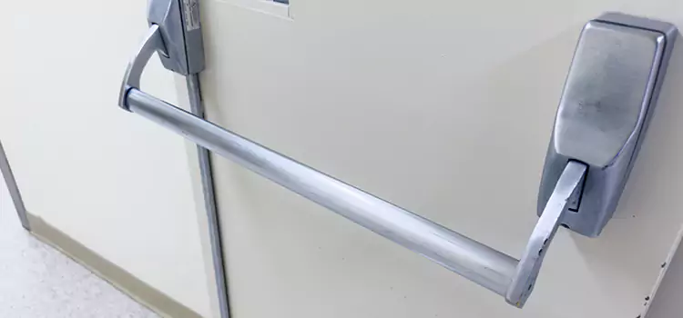 Panic Door Hardware Installation Canmore