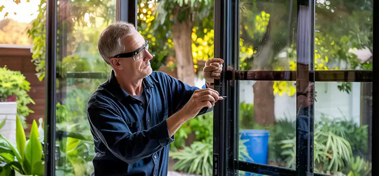 Replacing Sliding Door Lock Canmore